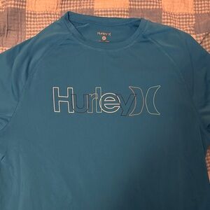 Hurley Teal Long Sleeve Shirt